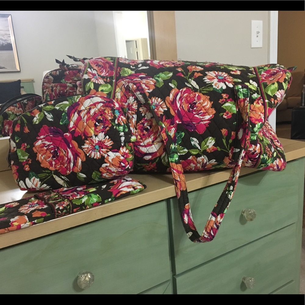 Vera Bradley Travel Set